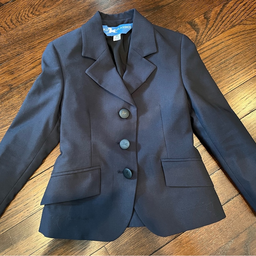 R.J. Classics Girls/Boys/Youth Equestrian Riding Show Coat/ Show Jacket